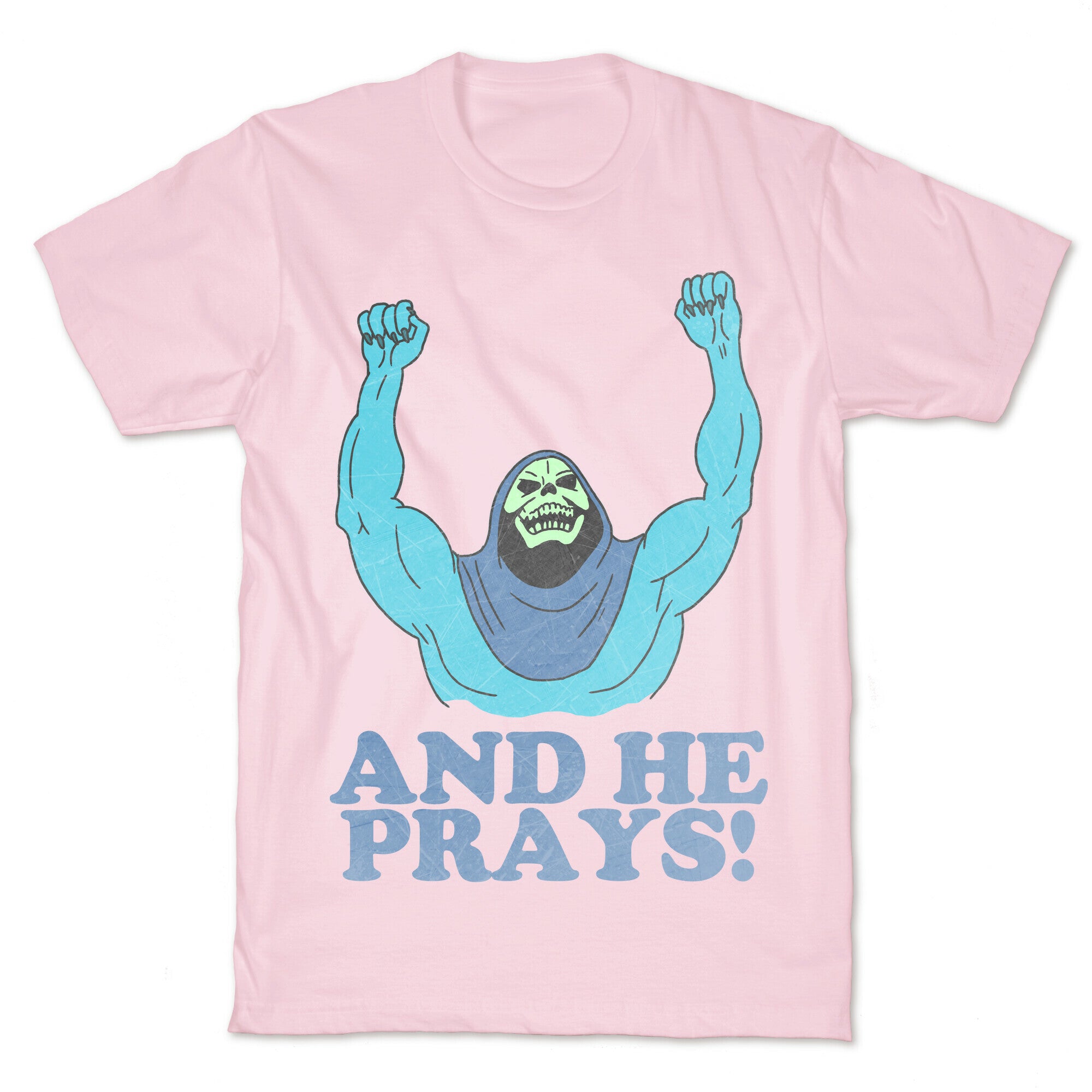 SKELETOR (AND HE PRAYS!) - VINTAGE T-Shirt